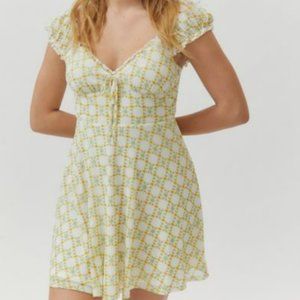 UO Audrey Mesh Mini - floral